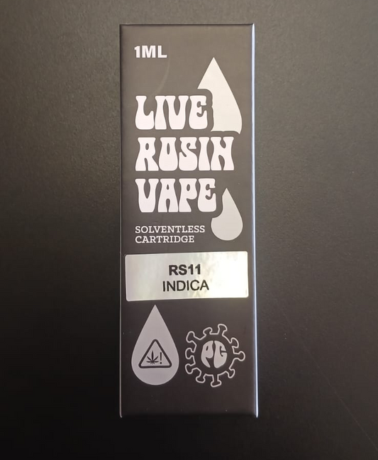 Live Rosin Vape Cartridge