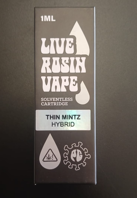 Live Rosin Vape Cartridge